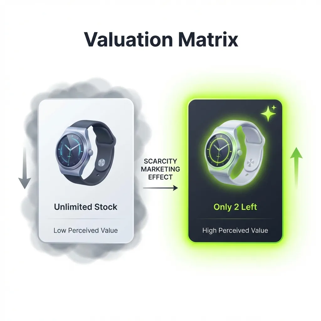 Matrice d'évaluation de la psychologie du marketing de rareté pour Shopify 2026